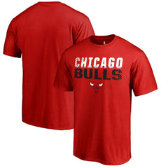 Chicago Bulls Fade Out T-Shirt Red