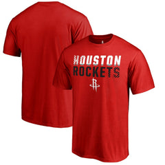 Houston Rockets Fade Out T-Shirt Red