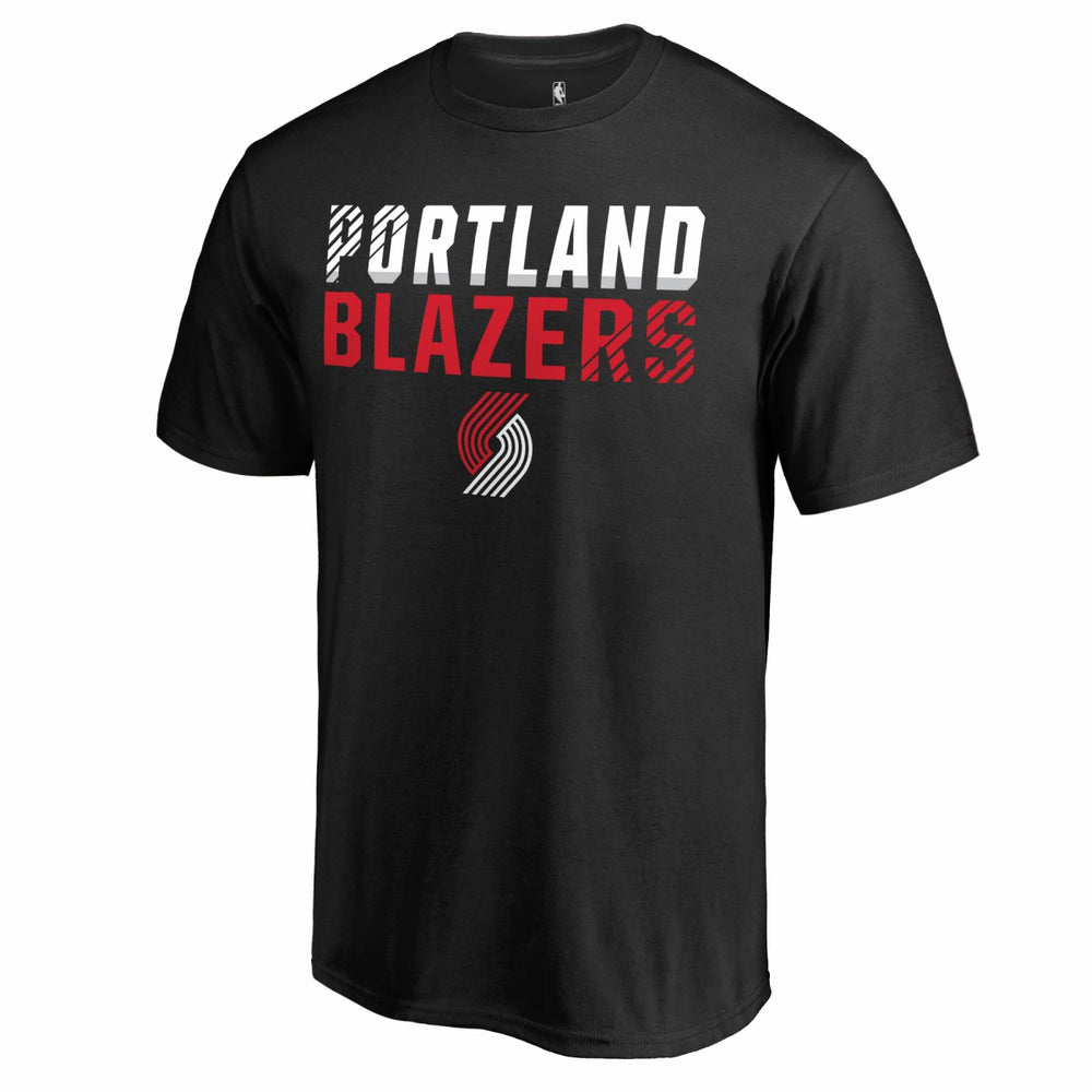 Portland Trail Blazers Fade Out T-Shirt Black outlet
