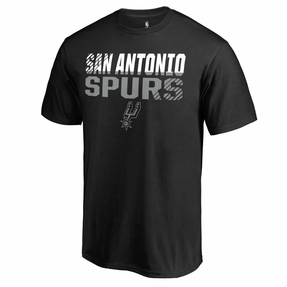San Antonio Spurs Fade Out T-Shirt Black