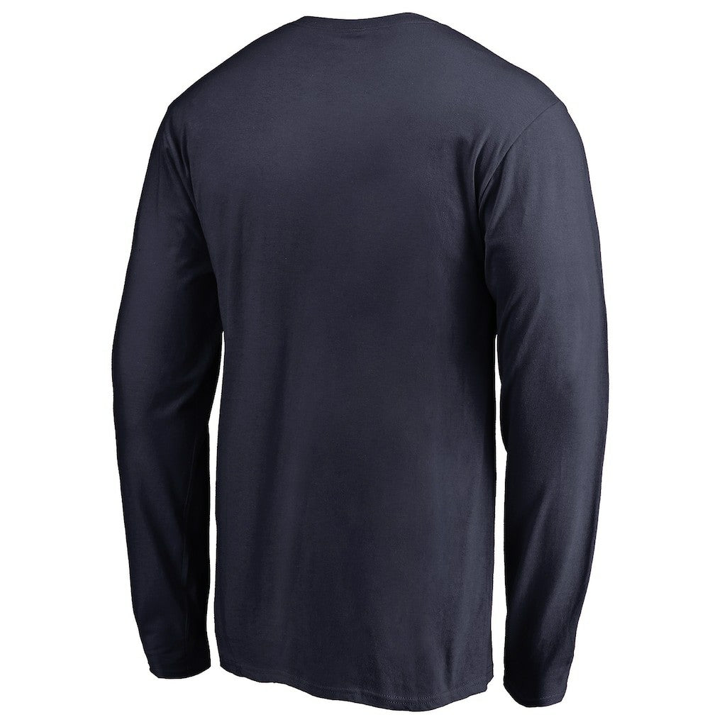 Denver Nuggets Onside Stripe Long Sleeve T-Shirt Navy