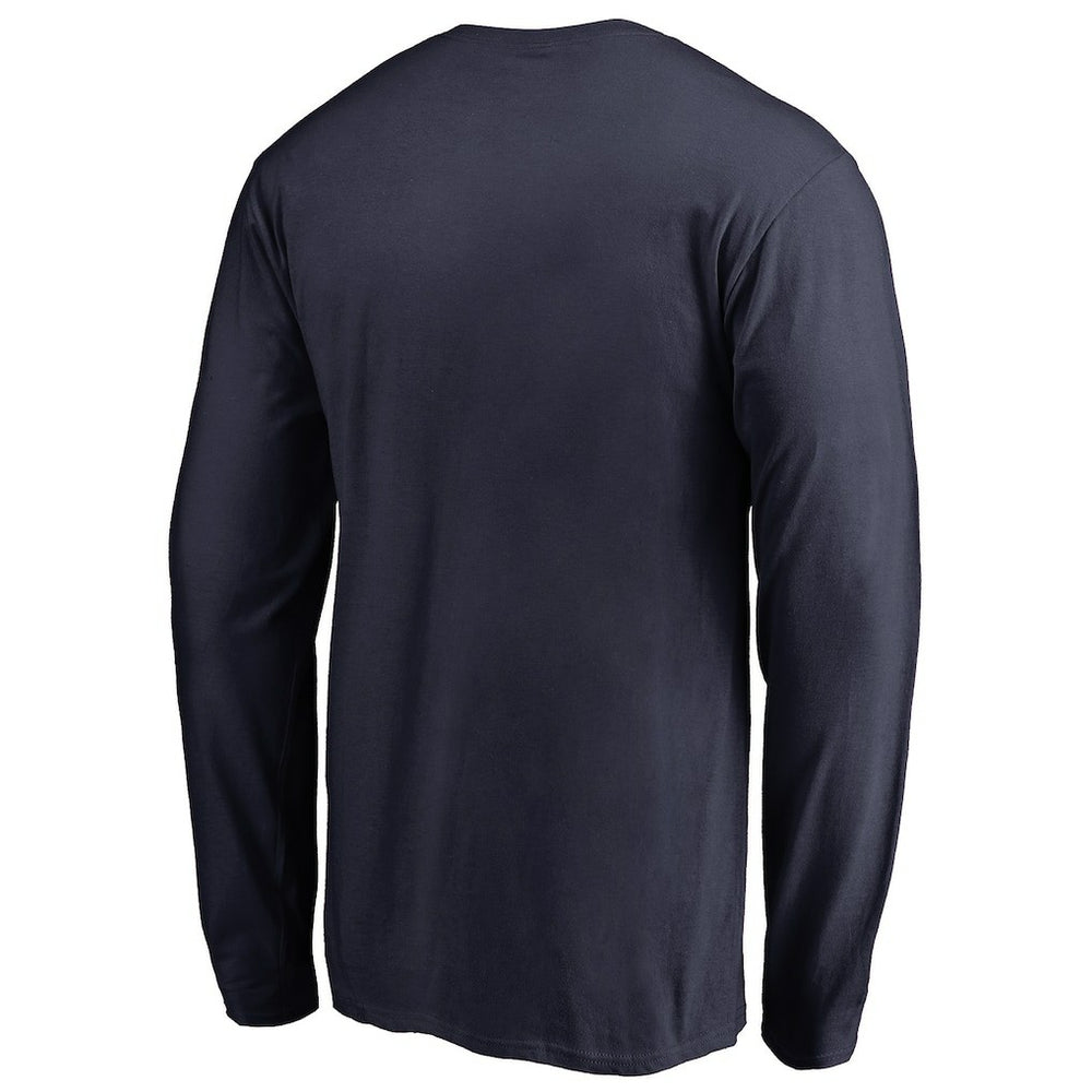 Denver Nuggets Onside Stripe Long Sleeve T-Shirt Navy