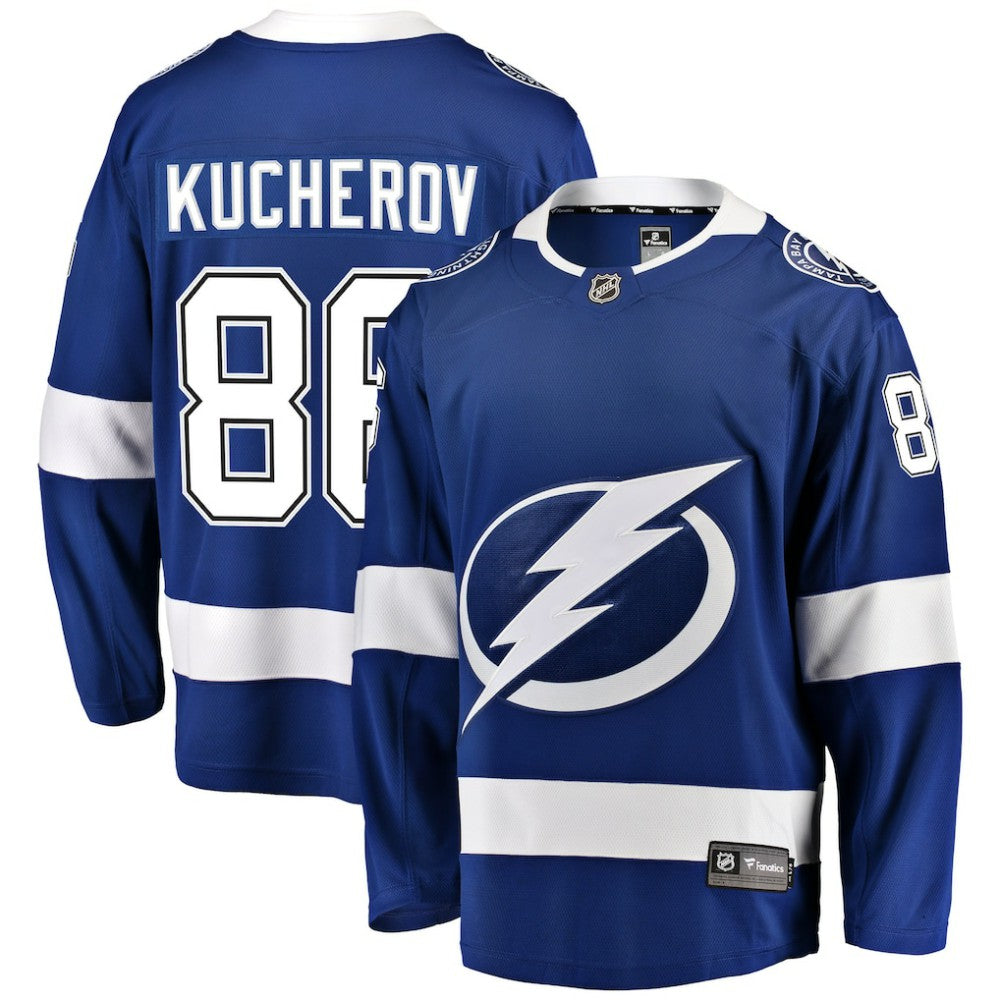Nikita Kucherov Tampa Bay Lightning Fanatics Breakaway Jersey - Blue | US 3000899