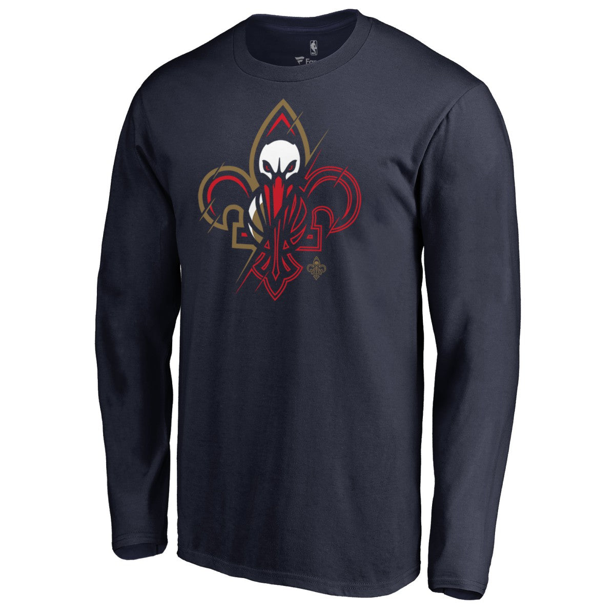 New Orleans Pelicans X-Ray Long Sleeve T-Shirt Navy outlet