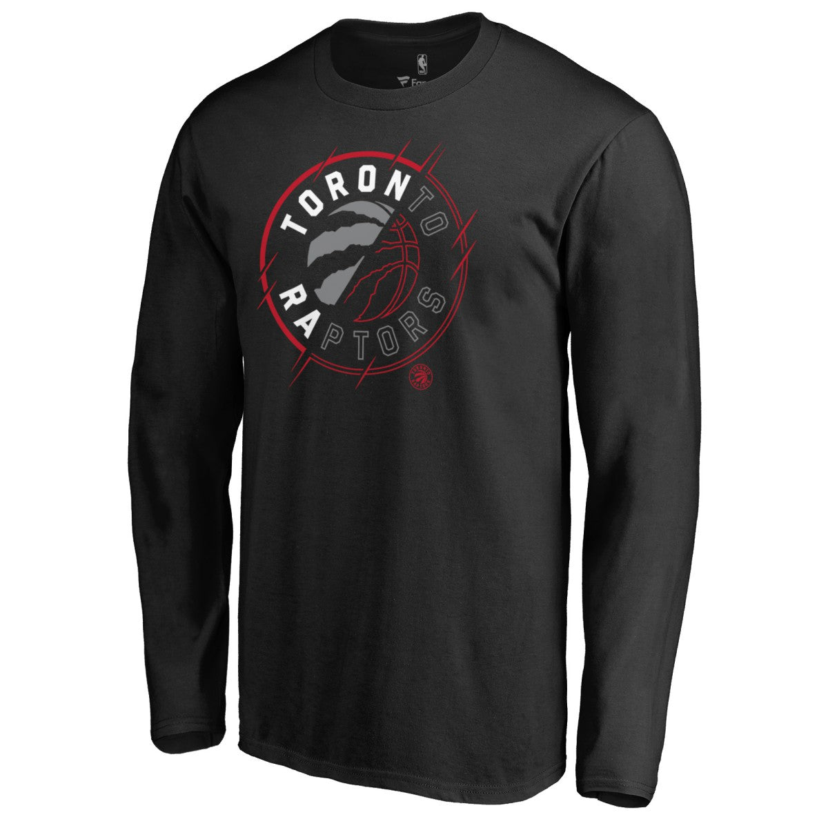 Toronto Raptors X-Ray Long Sleeve T-Shirt Black outlet