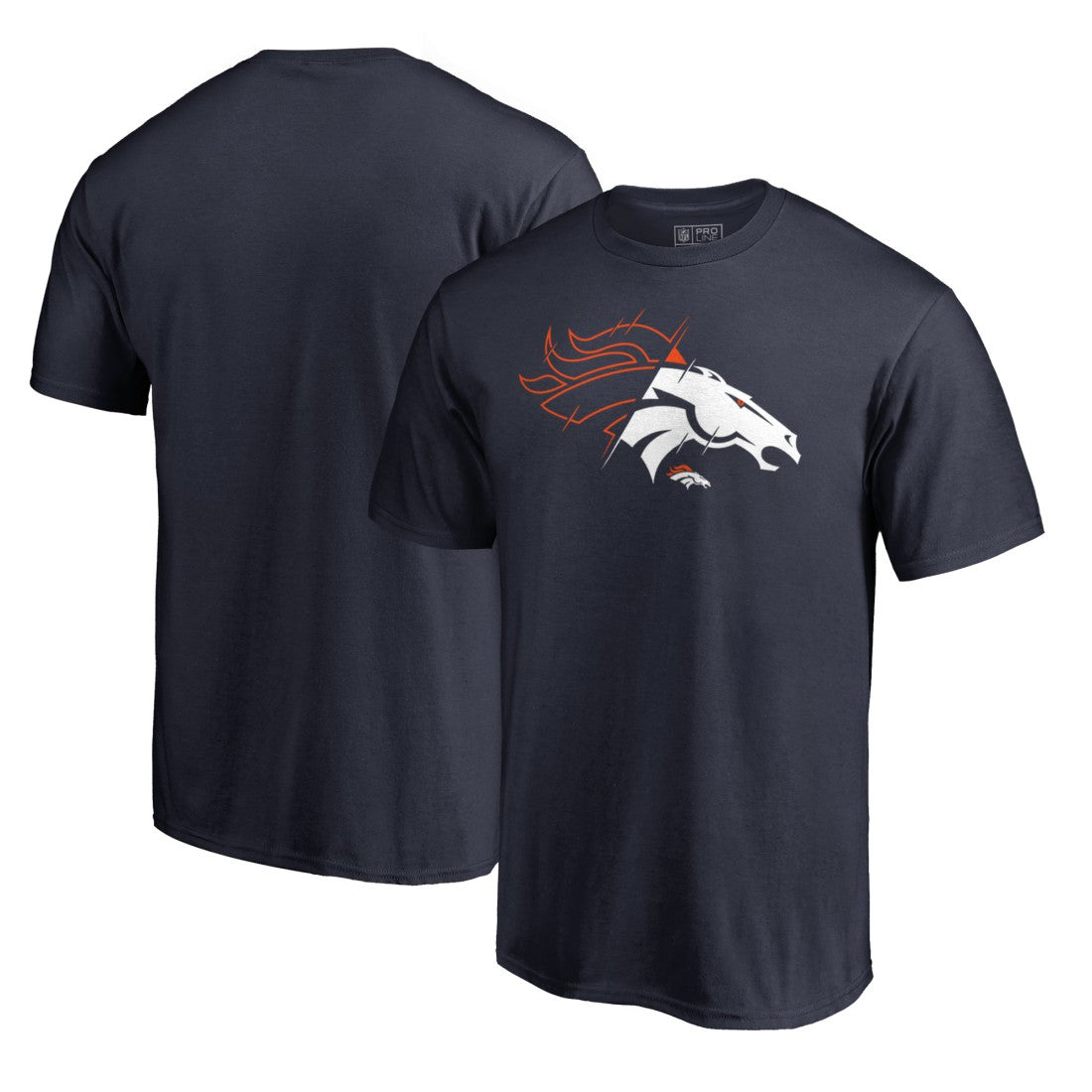Denver Broncos X-Ray T-Shirt - Navy T-shirts