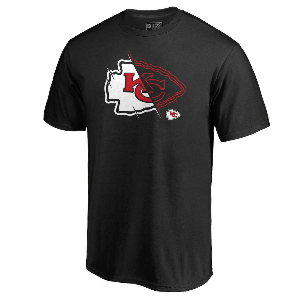 Kansas City Chiefs X-Ray T-Shirt - Black T-shirts