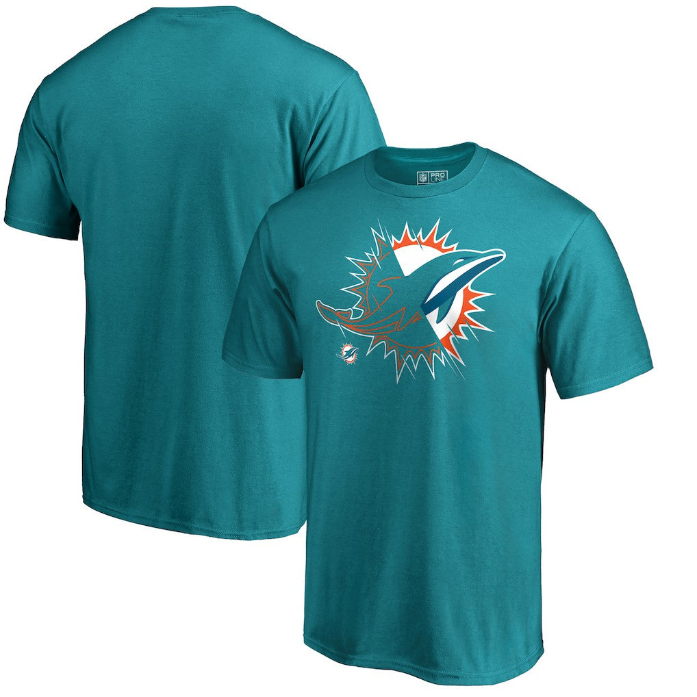 Miami Dolphins X-Ray T-Shirt - Aqua T-shirts