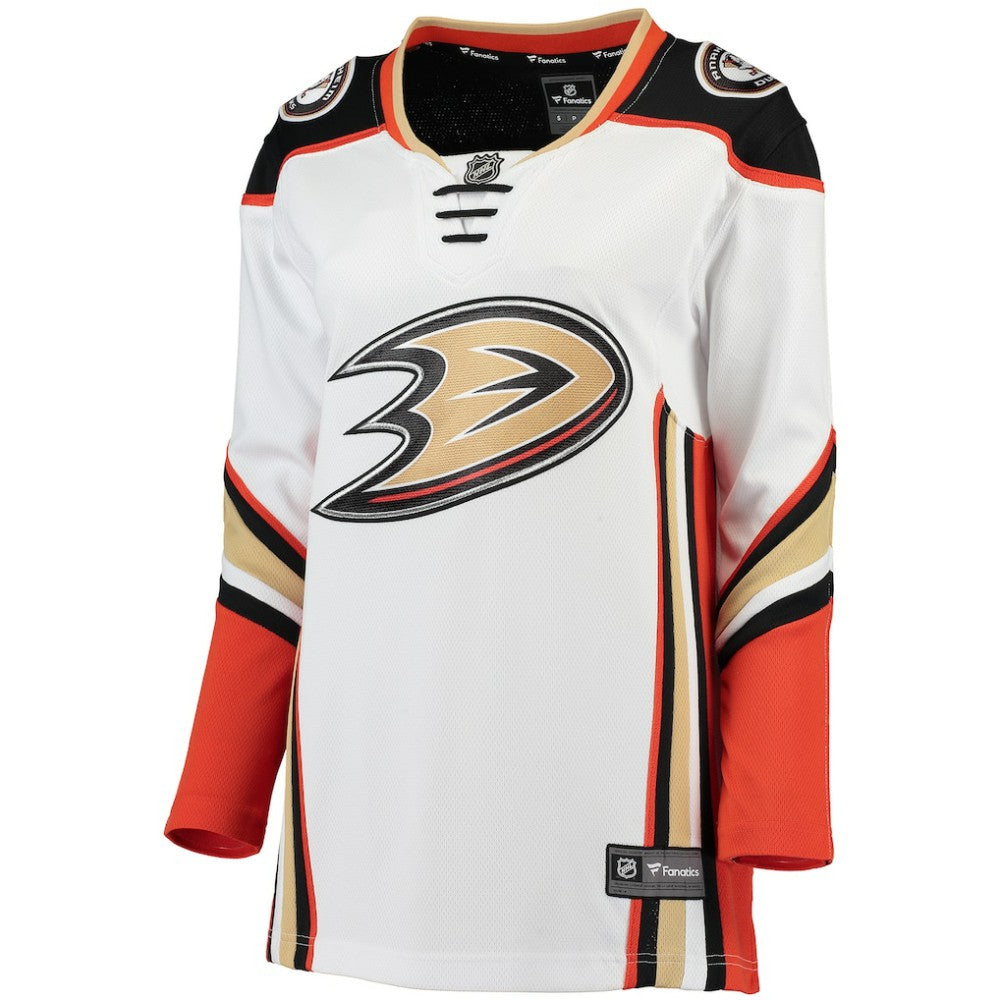 Anaheim Ducks Fanatics Women's Away Breakaway Jersey - White | US 3009271