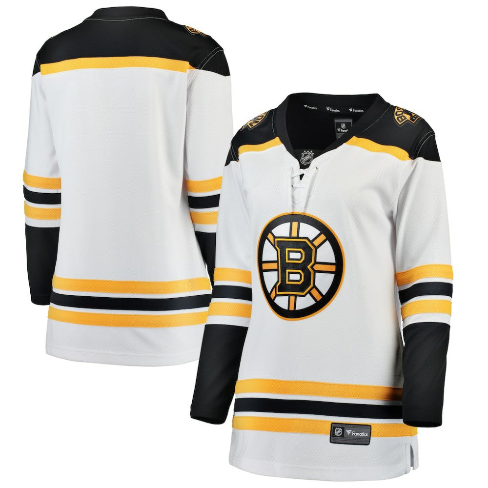 Boston Bruins Fanatics Women's Away Breakaway Jersey - White | US 3009273