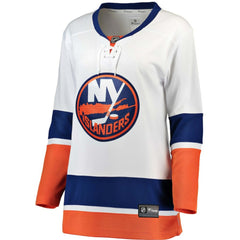 New York Islanders Fanatics Women's Away Breakaway Jersey - White | US 3009289