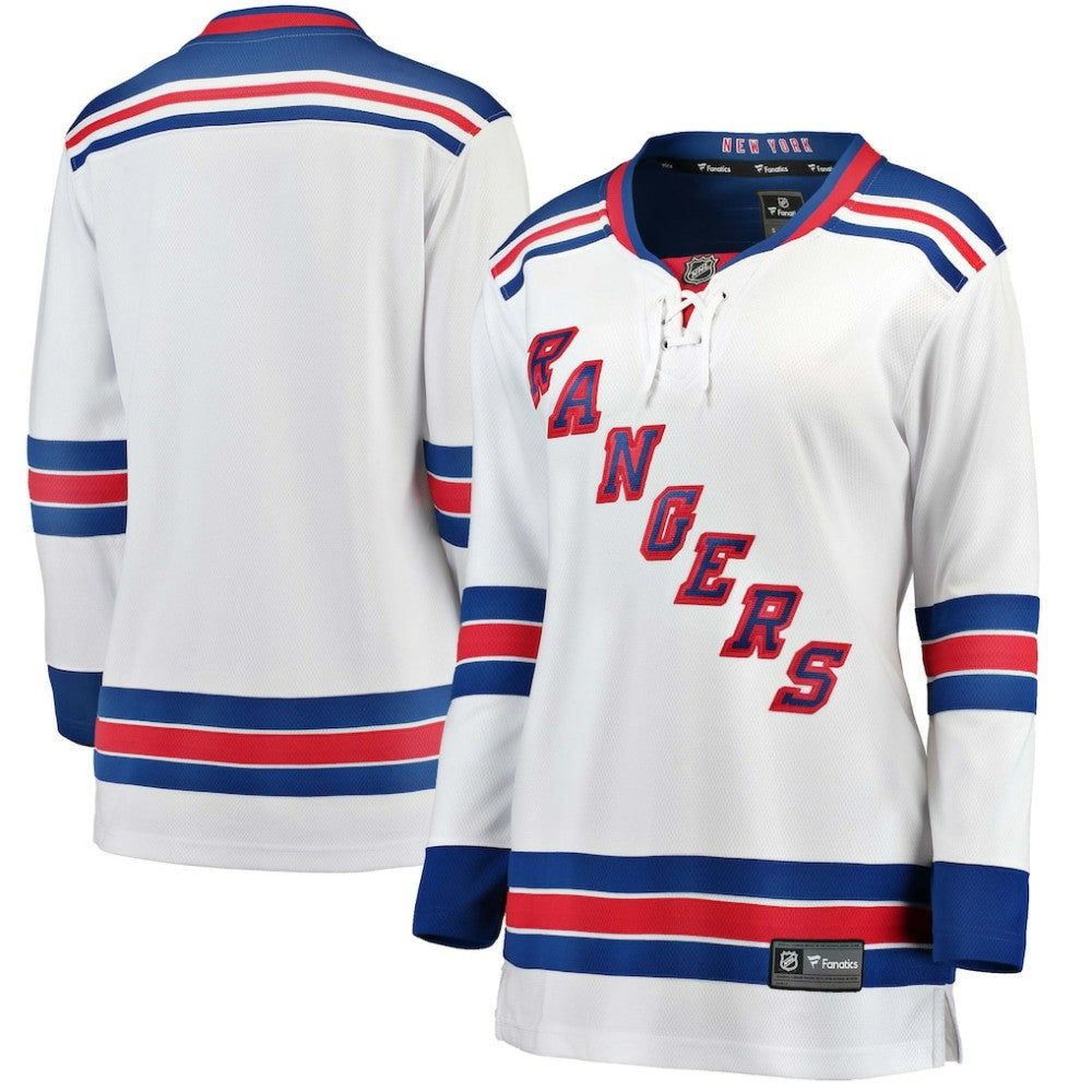 New York Rangers Fanatics Women's Away Breakaway Jersey - White | US 3009290