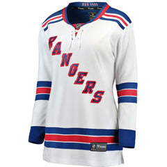 New York Rangers Fanatics Women's Away Breakaway Jersey - White | US 3009290