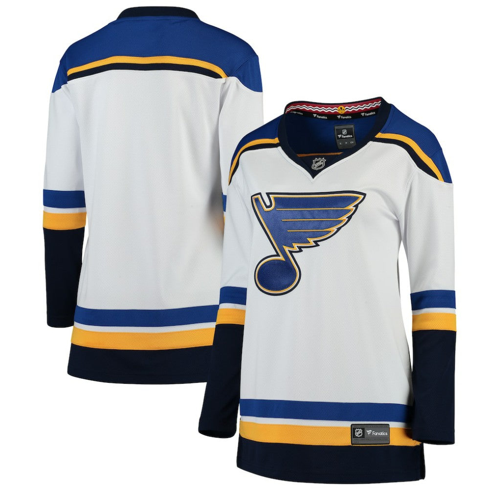 St. Louis Blues Fanatics Women's Away Breakaway Jersey - White | US 3009295