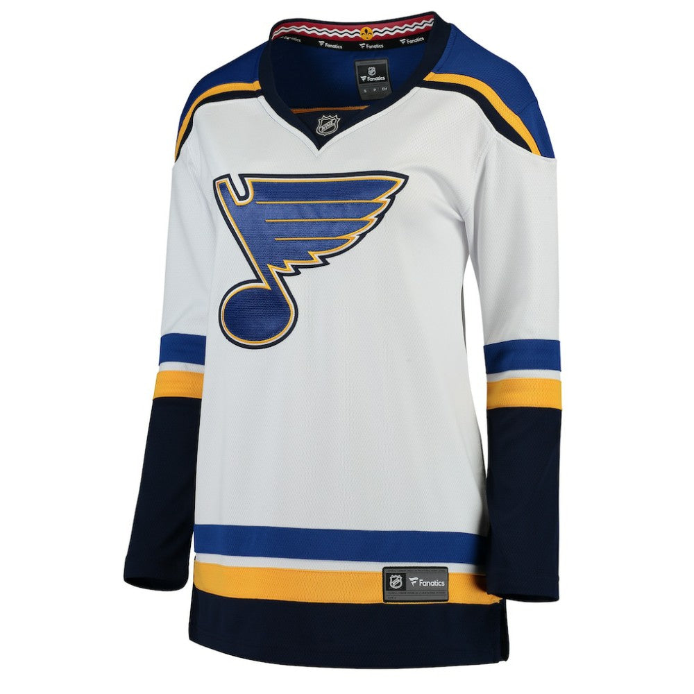 St. Louis Blues Fanatics Women's Away Breakaway Jersey - White | US 3009295