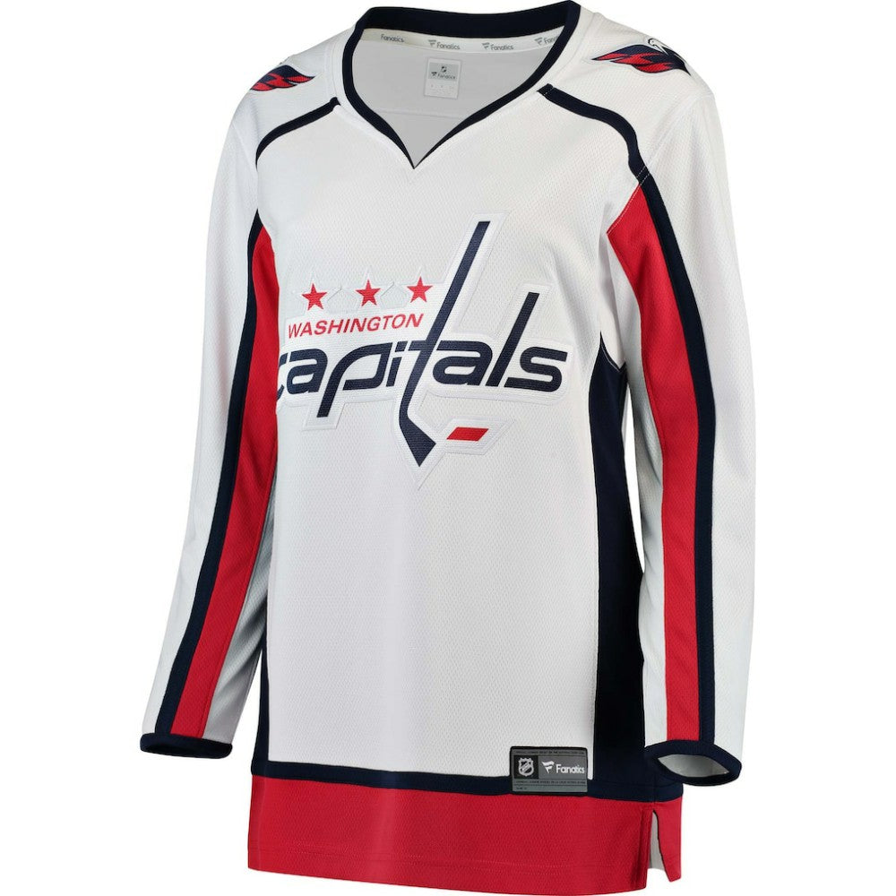 Washington Capitals Fanatics Women's Away Breakaway Jersey - White | US 3009300