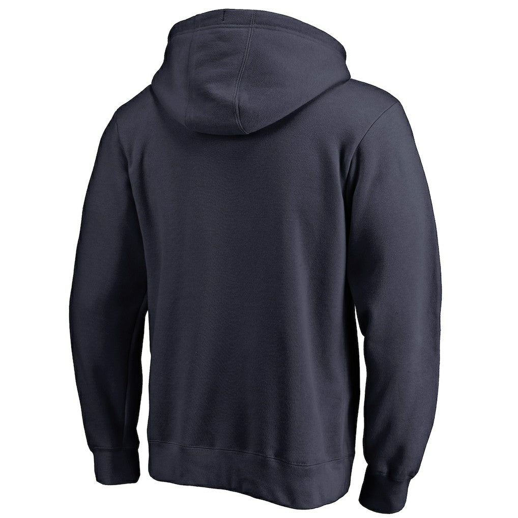 Chicago Bears Iconic Collection Fade Out Pullover Hoodie - Navy Hoodies