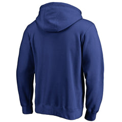 New York Giants Iconic Collection Fade Out Pullover Hoodie - Royal Hoodies