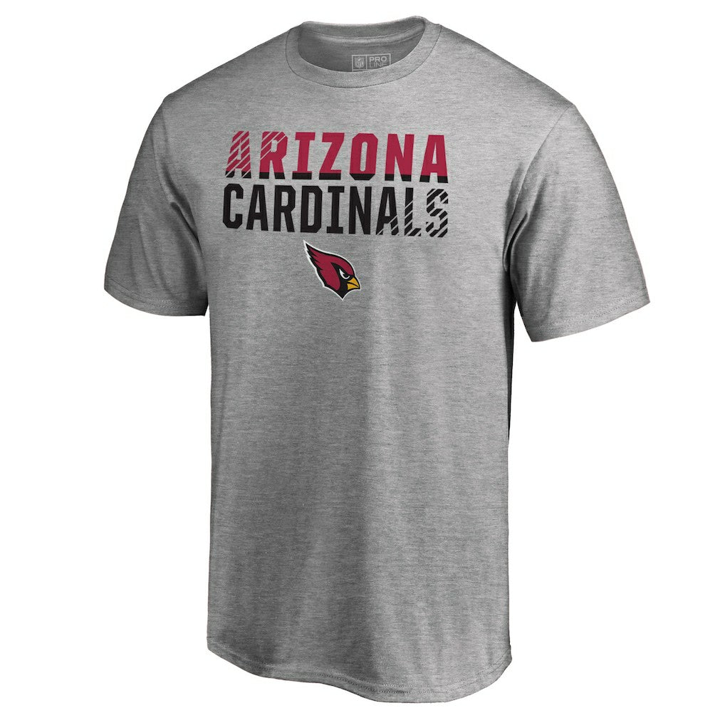 Arizona Cardinals Iconic Collection Fade Out T-Shirt - Ash T-shirts