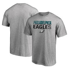 Philadelphia Eagles Iconic Collection Fade Out T-Shirt - Ash T-shirts