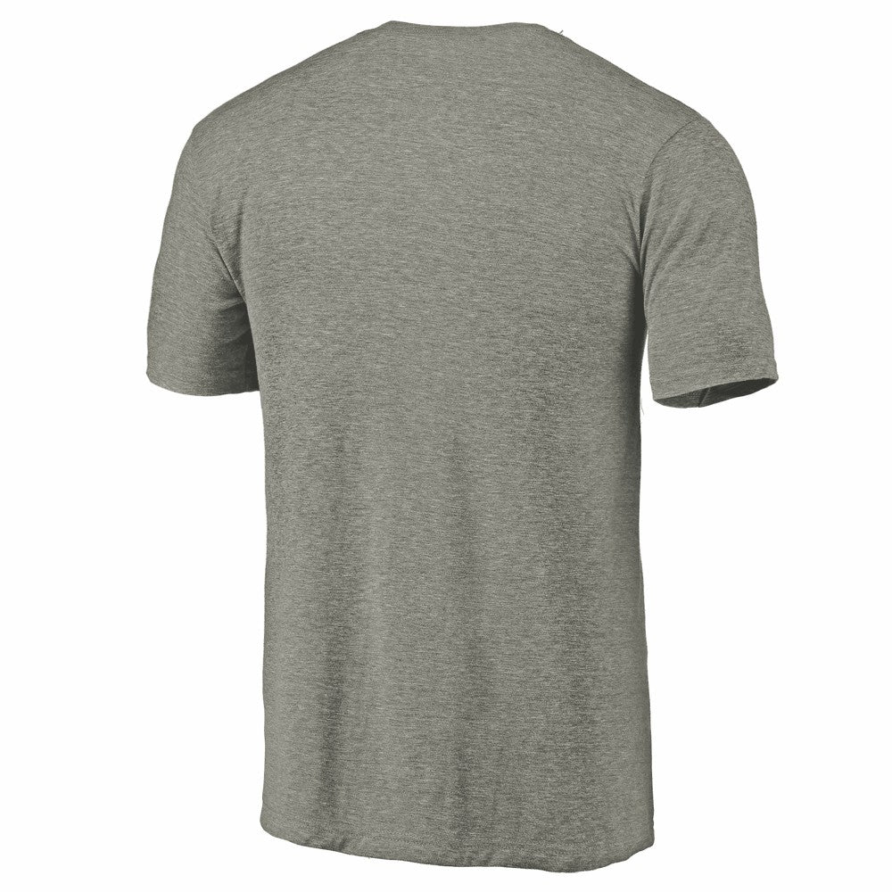 Cincinnati Reds Cooperstown Collection Antique Stack Tri-Blend T-Shirt - Gray T-shirts