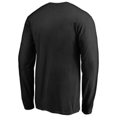 Cincinnati Bengals Iconic Collection On Side Stripe Long Sleeve T-Shirt - Black T-shirts