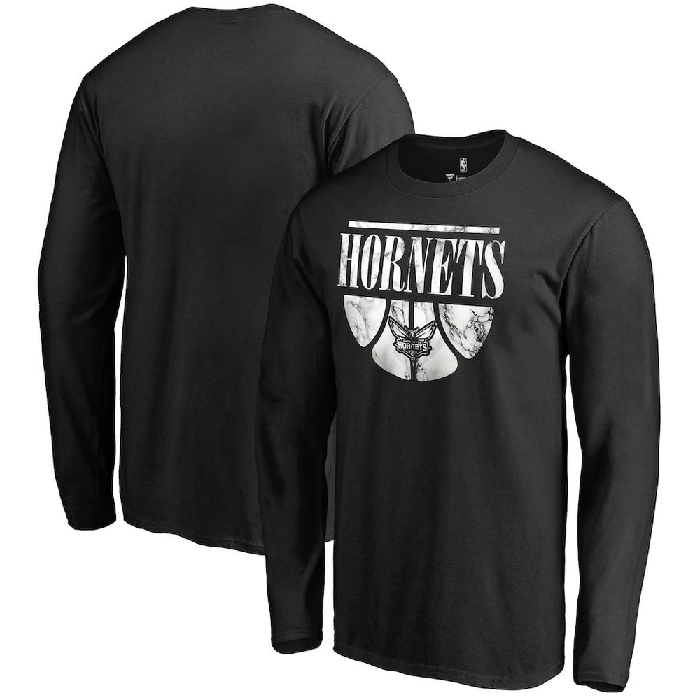 Charlotte Hornets Buckets Long Sleeve T-Shirt Black outlet