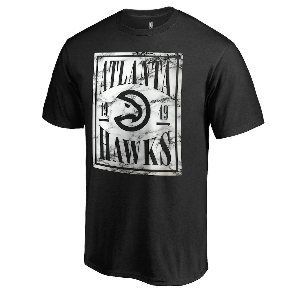 Atlanta Hawks Black Court Vision T-Shirt