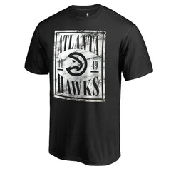 Atlanta Hawks Black Court Vision T-Shirt
