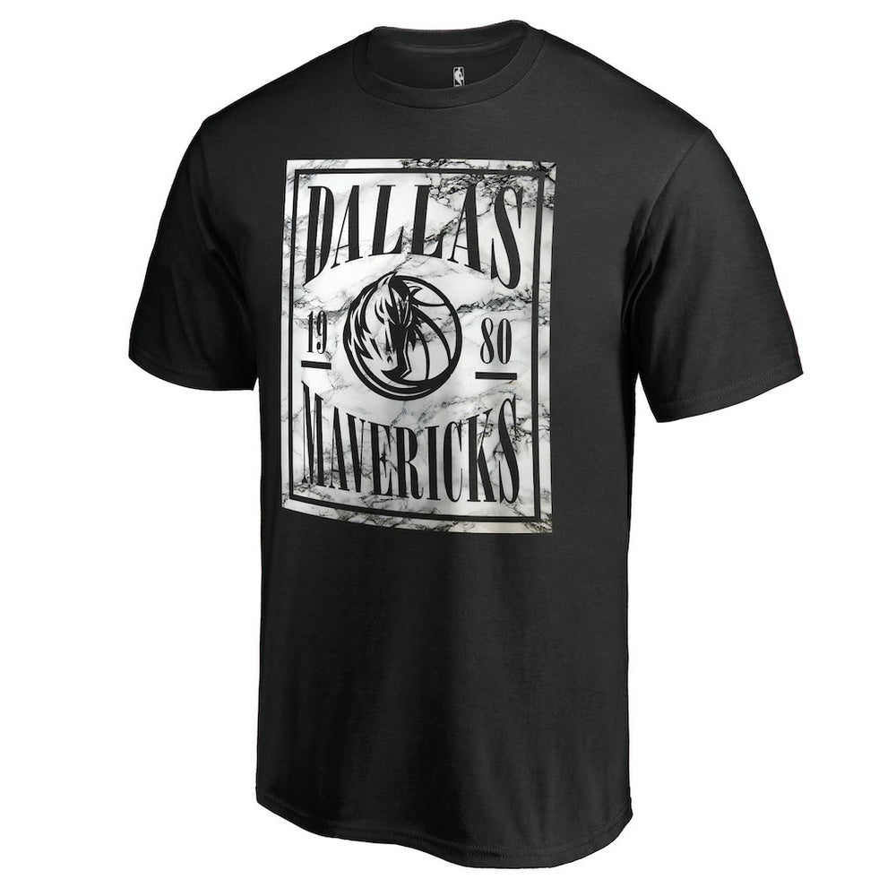 Dallas Mavericks Black Court Vision T-Shirt