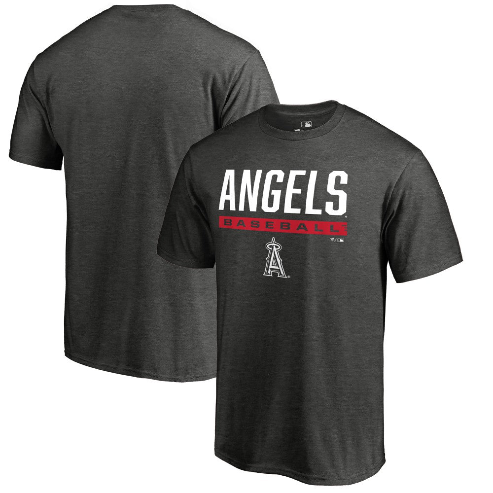 Los Angeles Angels Win Stripe T-Shirt - Ash T-shirts