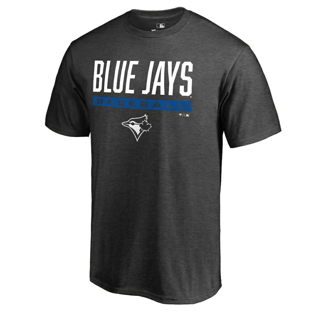 Toronto Blue Jays Win Stripe T-Shirt - Ash T-shirts