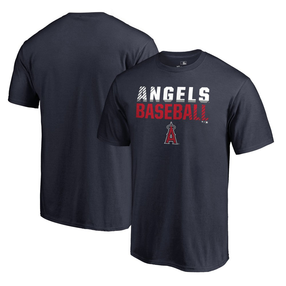 Los Angeles Angels Fade Out T-Shirt - Navy T-shirts