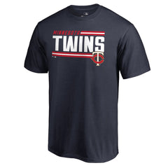Minnesota Twins Onside Stripe T-Shirt - Navy T-shirts