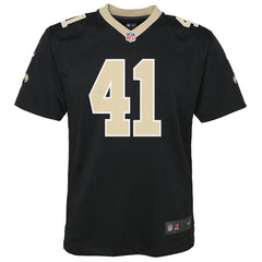Alvin Kamara New Orleans Saints Youth Game Jersey - Black Jerseys