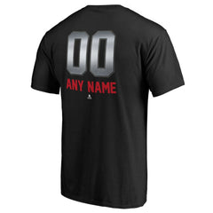 New York Rangers Personalized Midnight Mascot T-Shirt - Black | US 3025235