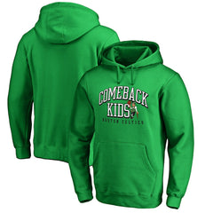 Boston Celtics Comeback Kids Pullover Hoodie Kelly Green