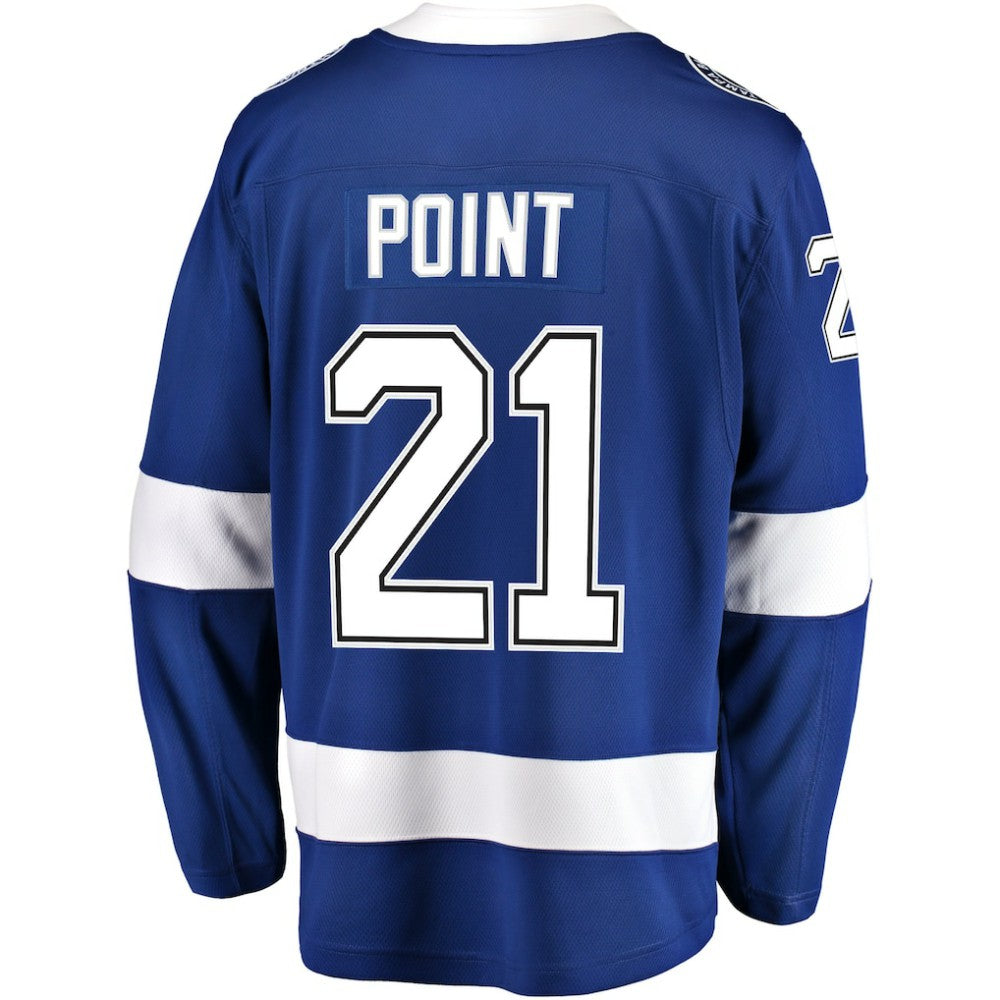 Brayden Point Tampa Bay Lightning Fanatics Home Breakaway Player Jersey - Blue | US 3041650