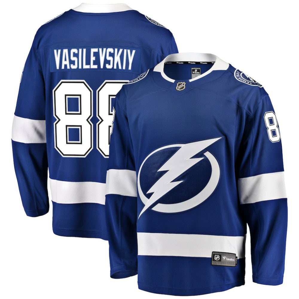Andrei Vasilevskiy Tampa Bay Lightning Fanatics Home Breakaway Player Jersey - Blue | US 3041661