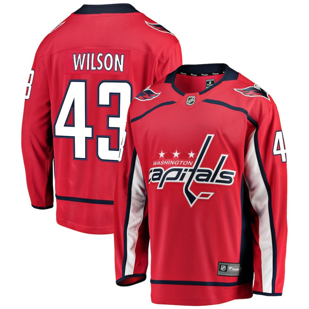 Tom Wilson Washington Capitals Fanatics Home Breakaway Player Jersey - Red | US 3041893