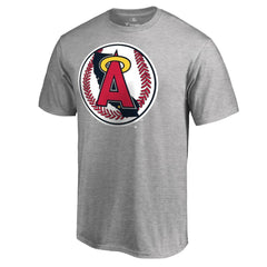 California Angels Cooperstown Collection Vintage Forbes T-Shirt - Heathered Gray T-shirts