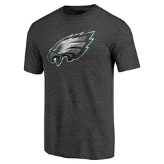 Philadelphia Eagles Team Secondary Tri-Blend T-Shirt - Heathered Black T-shirts