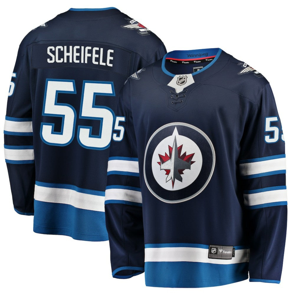 Mark Scheifele Winnipeg Jets Fanatics Breakaway Replica Jersey - Navy | US 3055689