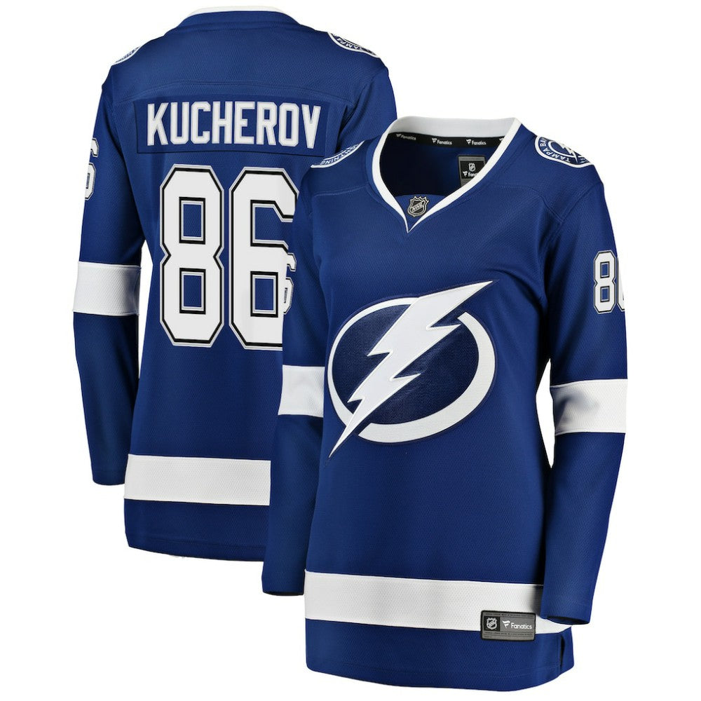 Nikita Kucherov Tampa Bay Lightning Fanatics Women's Home Breakaway Jersey - Blue | US 3055729