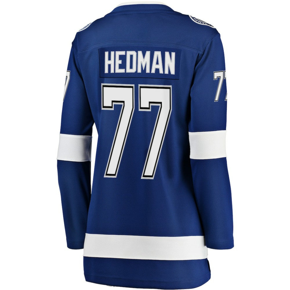 Victor Hedman Tampa Bay Lightning Fanatics Women's Home Breakaway Jersey - Blue | US 3055730