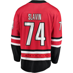 Jaccob Slavin Carolina Hurricanes Fanatics Alternate Breakaway Player Jersey - Red | US 3073937