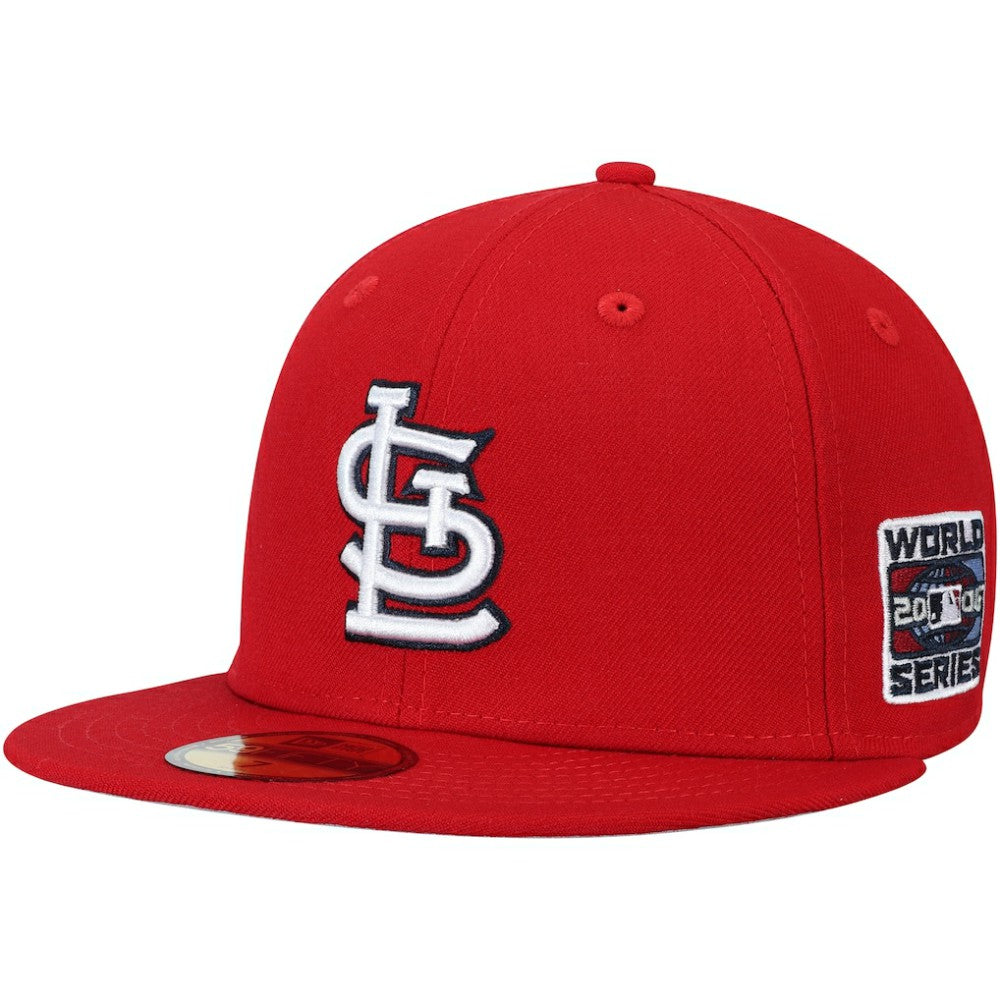 St. Louis Cardinals New Era 2006 World Series Wool 59FIFTY Fitted Hat - Red Hats