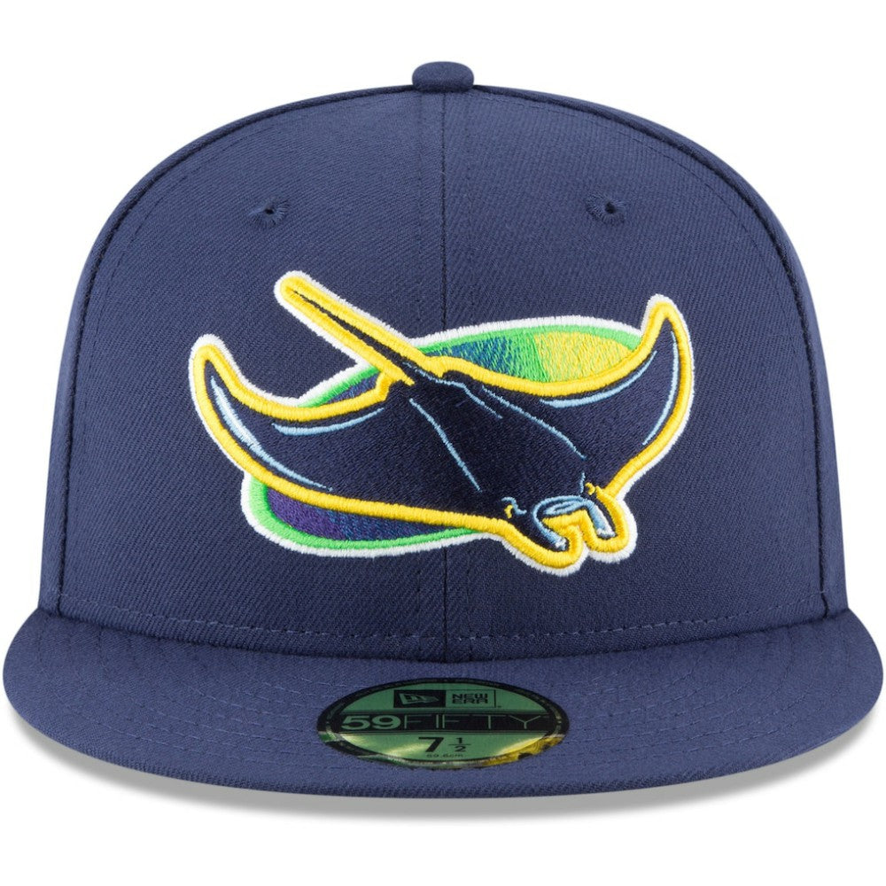 Tampa Bay Rays New Era Alternate Authentic Collection On-Field 59FIFTY Fitted Hat - Navy Hats