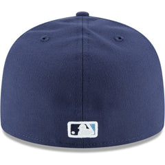 Tampa Bay Rays New Era Alternate Authentic Collection On-Field 59FIFTY Fitted Hat - Navy Hats