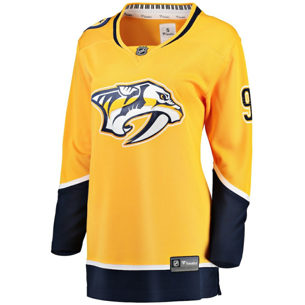 Filip Forsberg Nashville Predators Fanatics Women's Breakaway Player Jersey - Gold | US 3078623